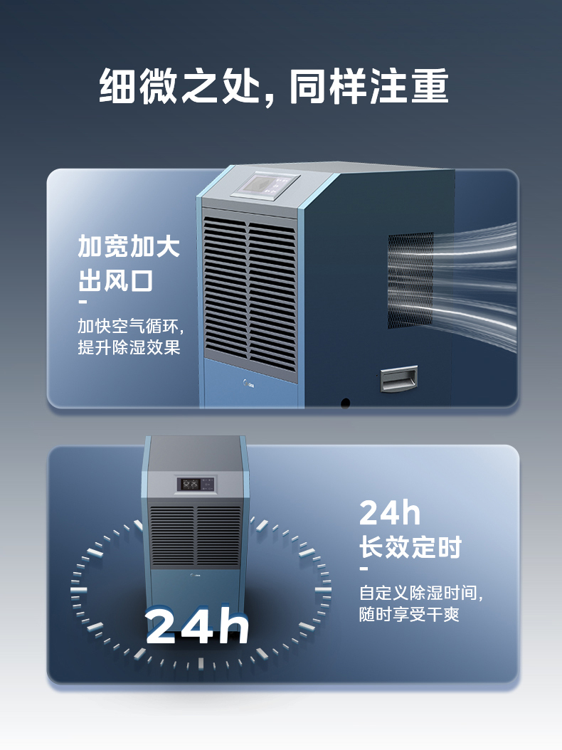 美的工业除湿机11