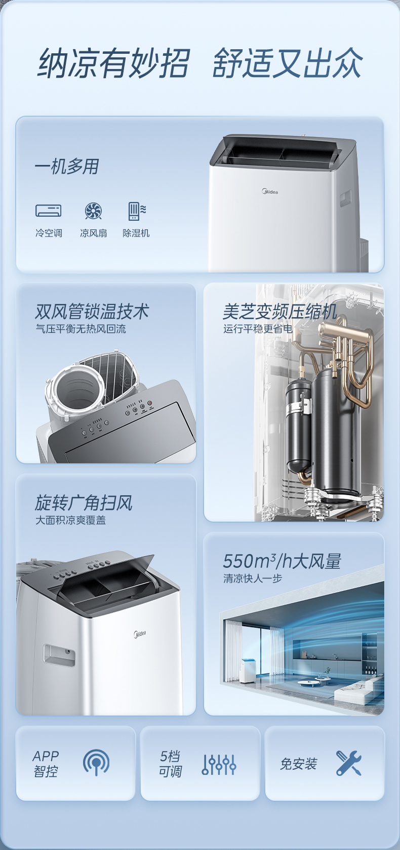 美的移动空调2