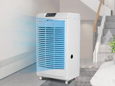 德业工业除湿机 DY-6105EB覆盖350㎡超大空间别墅 / 仓库 / 车间除潮必备