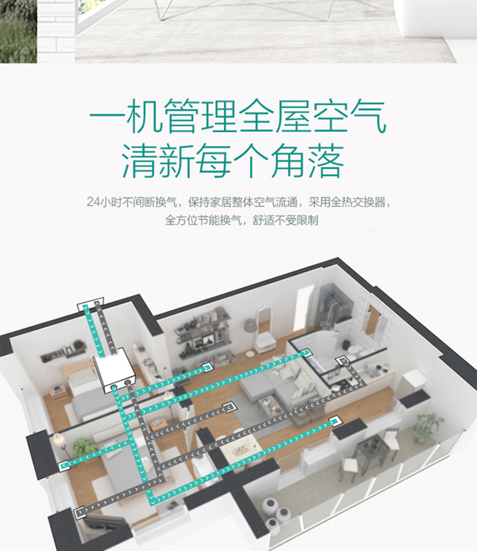 美的全热新风机8