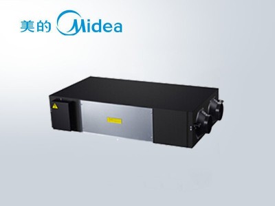 美的（Midea）新风系统XKJG400/QR家用双向过滤式全热新风机