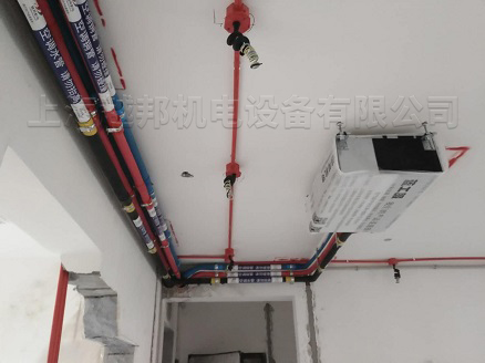 上海新信名邸家用中央空调安装工程安装