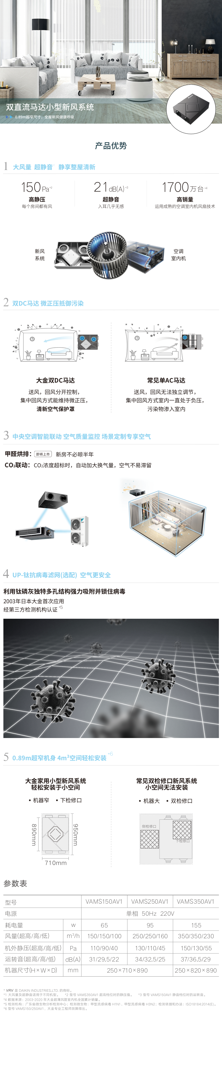 双直流马达新风安装