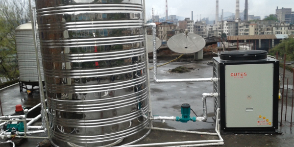 自己设计安装商用空气能热泵热水安装，结果你可猜的到？