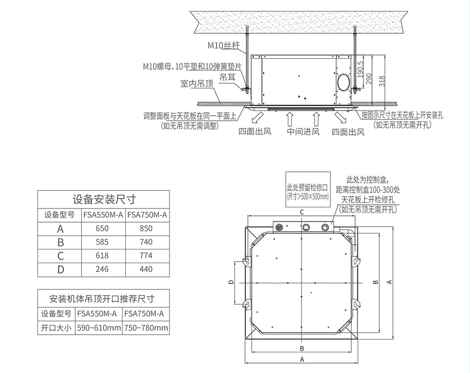 天花空气净化器