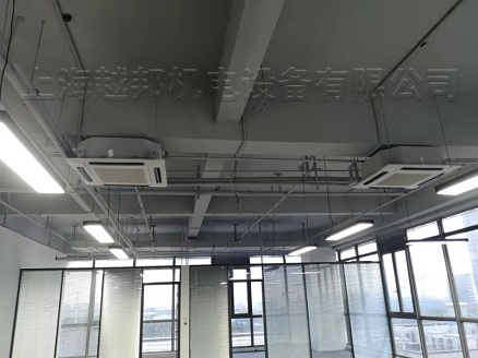 中铁诺德国际中心商用办公楼中央空调安装工程效果图