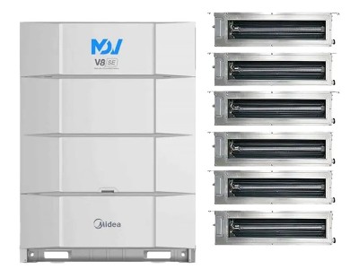 美的中央空调10匹模块机MDV-280(10)W/D2SN1-8U3 V8系列商用机