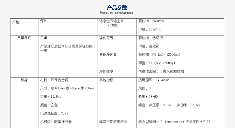 303产品参数