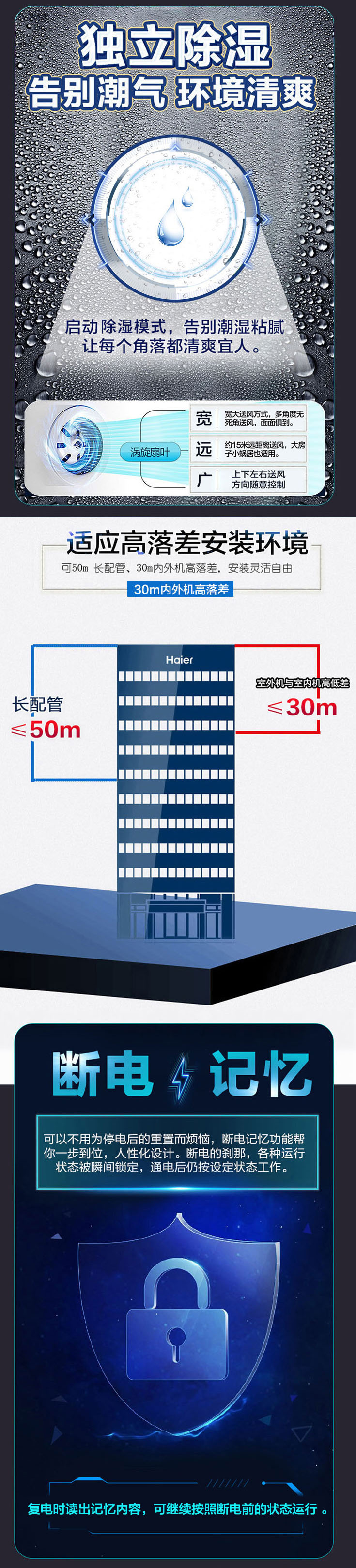 海尔（Haier）5匹柜式空调商用中央空调5P立式柜机4