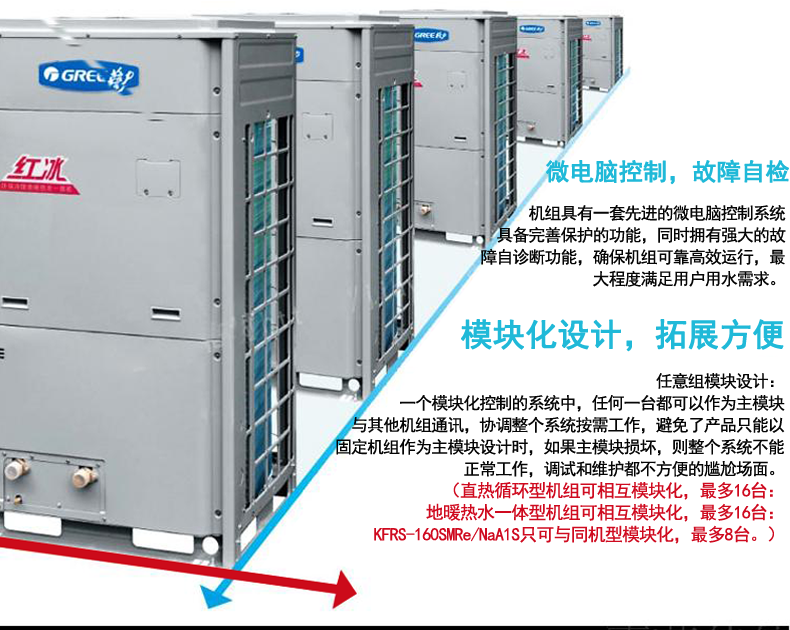 格力红冰系列空气源热泵介绍