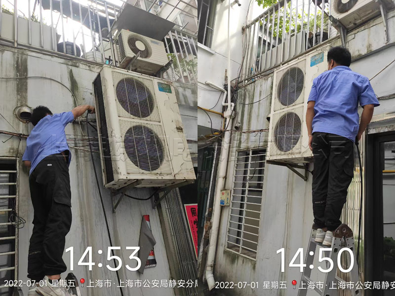 上海静安区中央空调清洗维护工程
