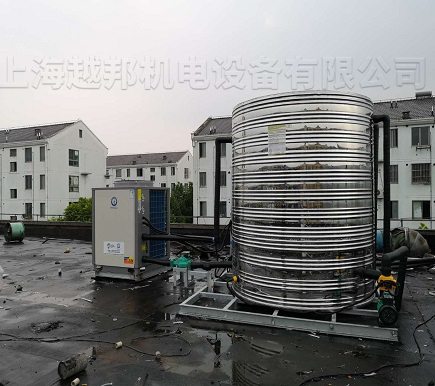 上海半亩田空气能热泵安装工程